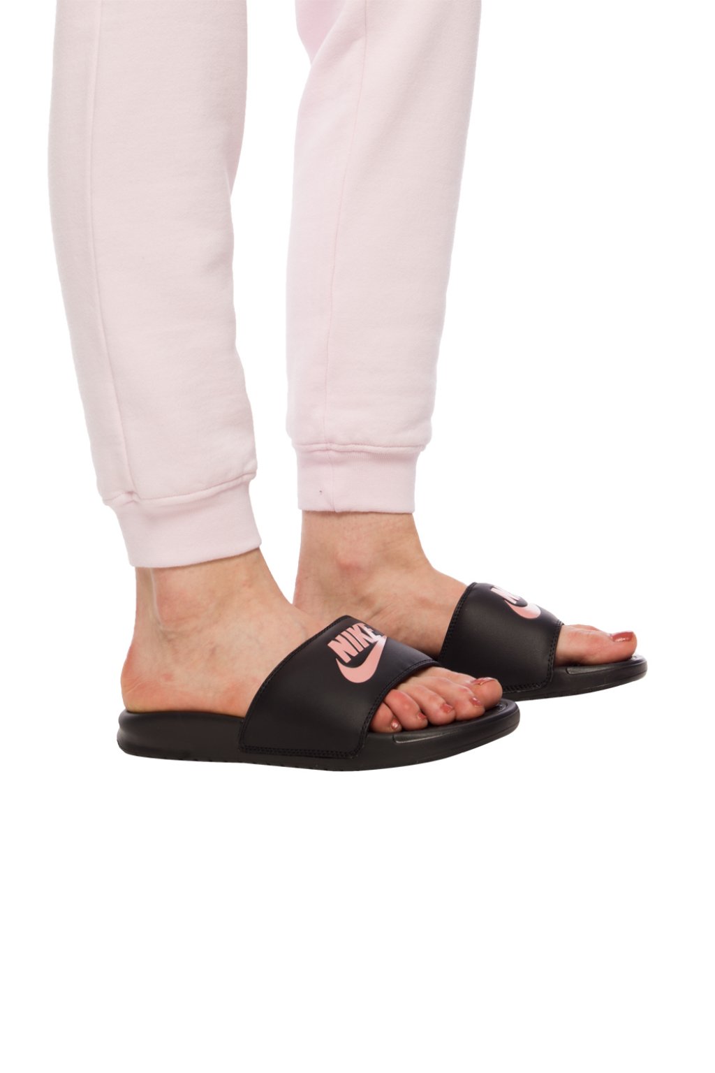 Nike benassi jdi rose gold on sale